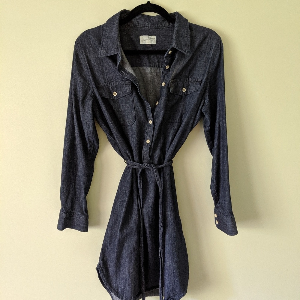 Universal Thread Blue Denim Jean Dress